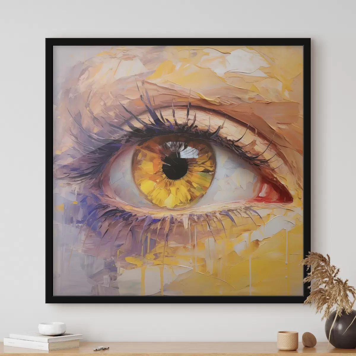 Plakat Oko w różnych kolorach f46378