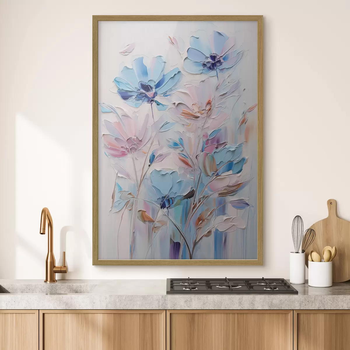 Plakat Malowane kwiaty f46392
