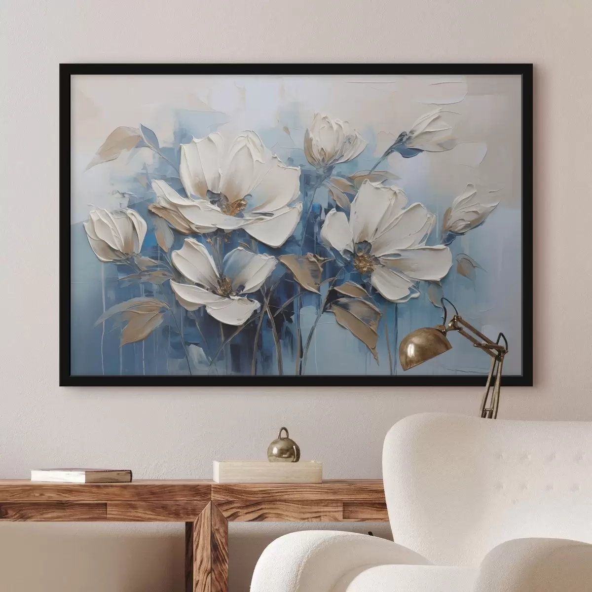 Plakat Malowane kwiaty f46396