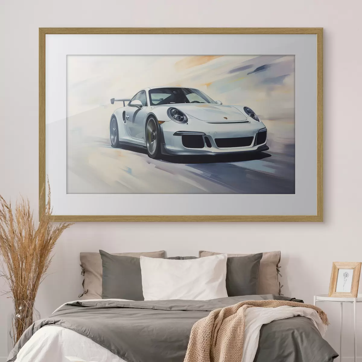 Plakat Szybki samochód f46399