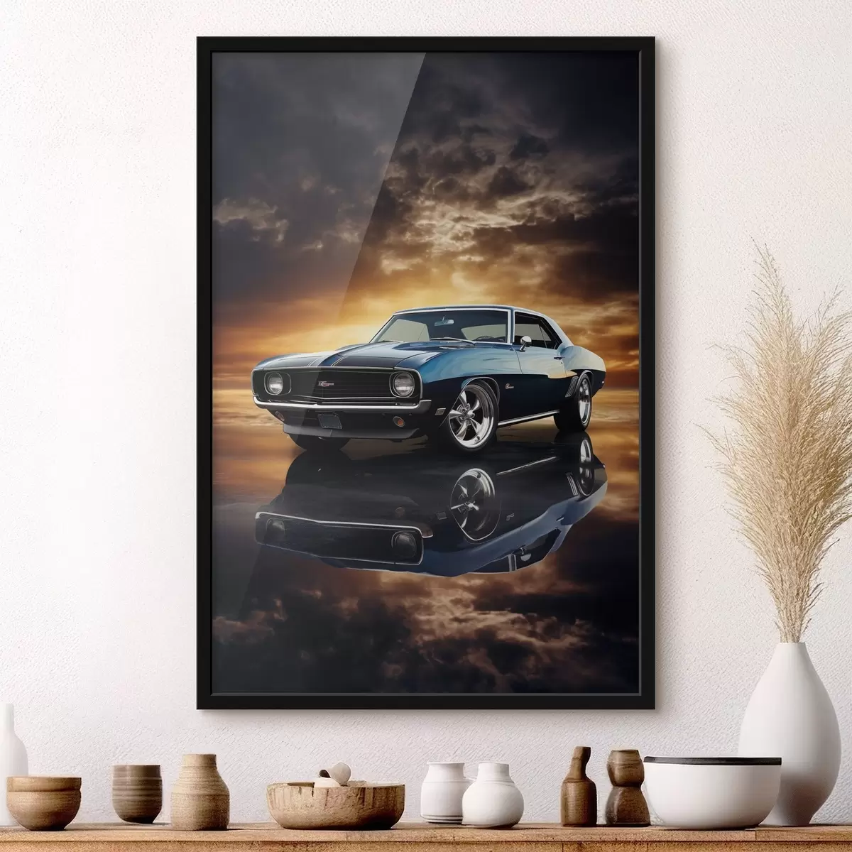 Plakat Samochód zabytkowy f46400