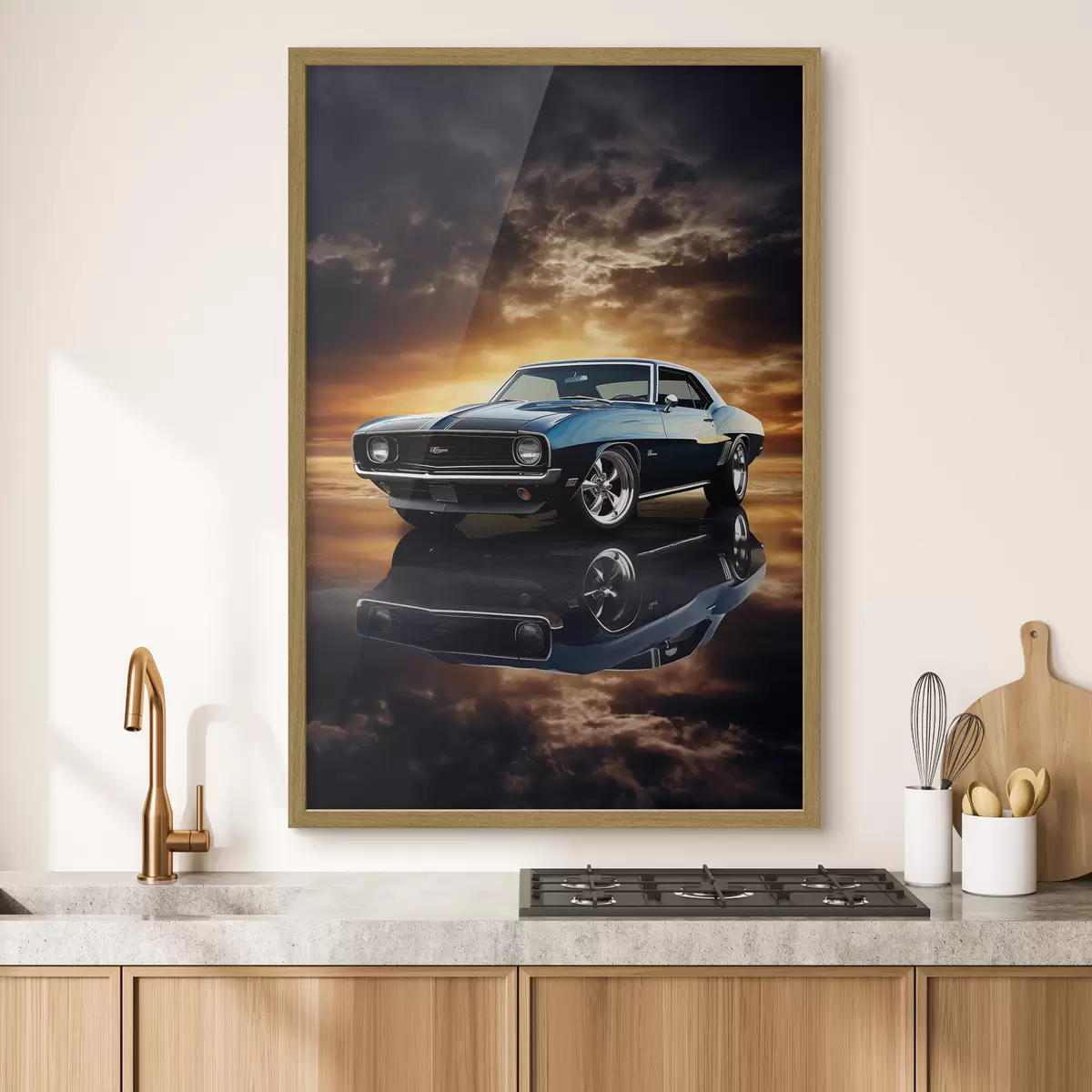 Plakat Samochód zabytkowy f46400