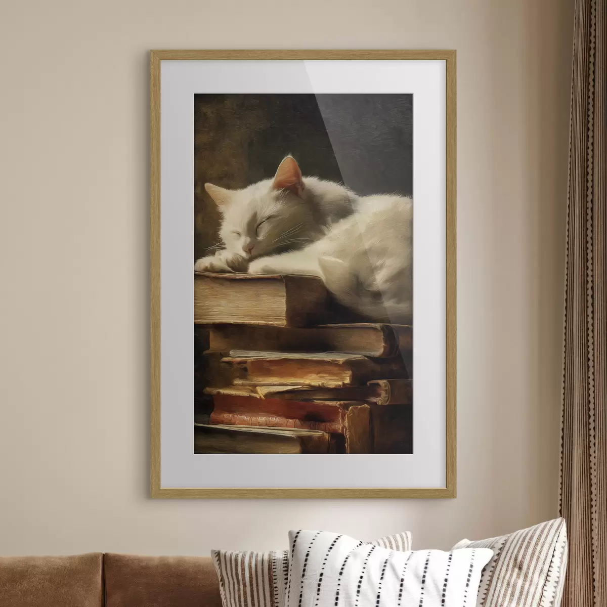 Plakat Kot i natchnienie f46428