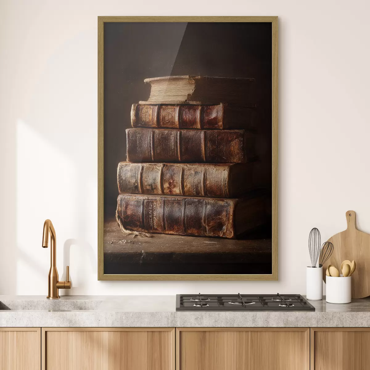 Plakat Książki vintage f46430