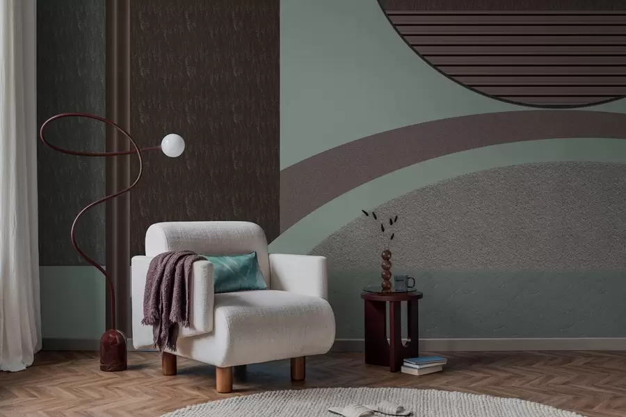 Fototapeta abstrakcyjna teksturowana geometria  w04631