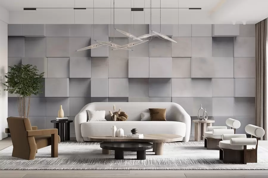 Fototapeta Kwadratowe bloki w04806 kup w Polsce - Uwalls.pl Fototapeta Kwadratowe bloki w04806