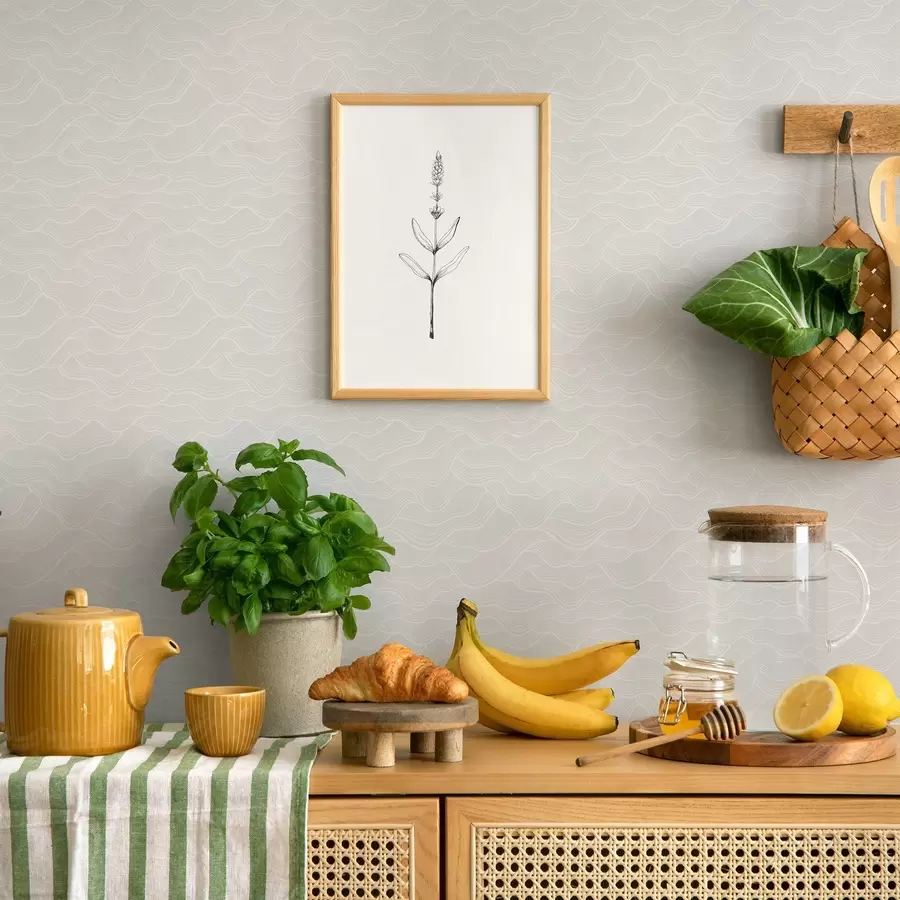 Fototapeta Fale świetlne, niemal biała płaskorzeźba, minimalna a00682v2 kup w Polsce - Uwalls.pl Fototapeta Fale świetlne, niemal biała płaskorzeźba, minimalna a00682v2