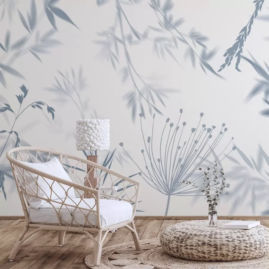 Fototapeta Sylwetki liści w04850v2