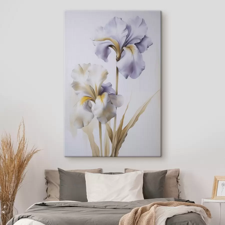 Obraz Irysy  imitacja obrazu s46440 kup w Polsce - Uwalls.pl Obraz Irysy  imitacja obrazu s46440