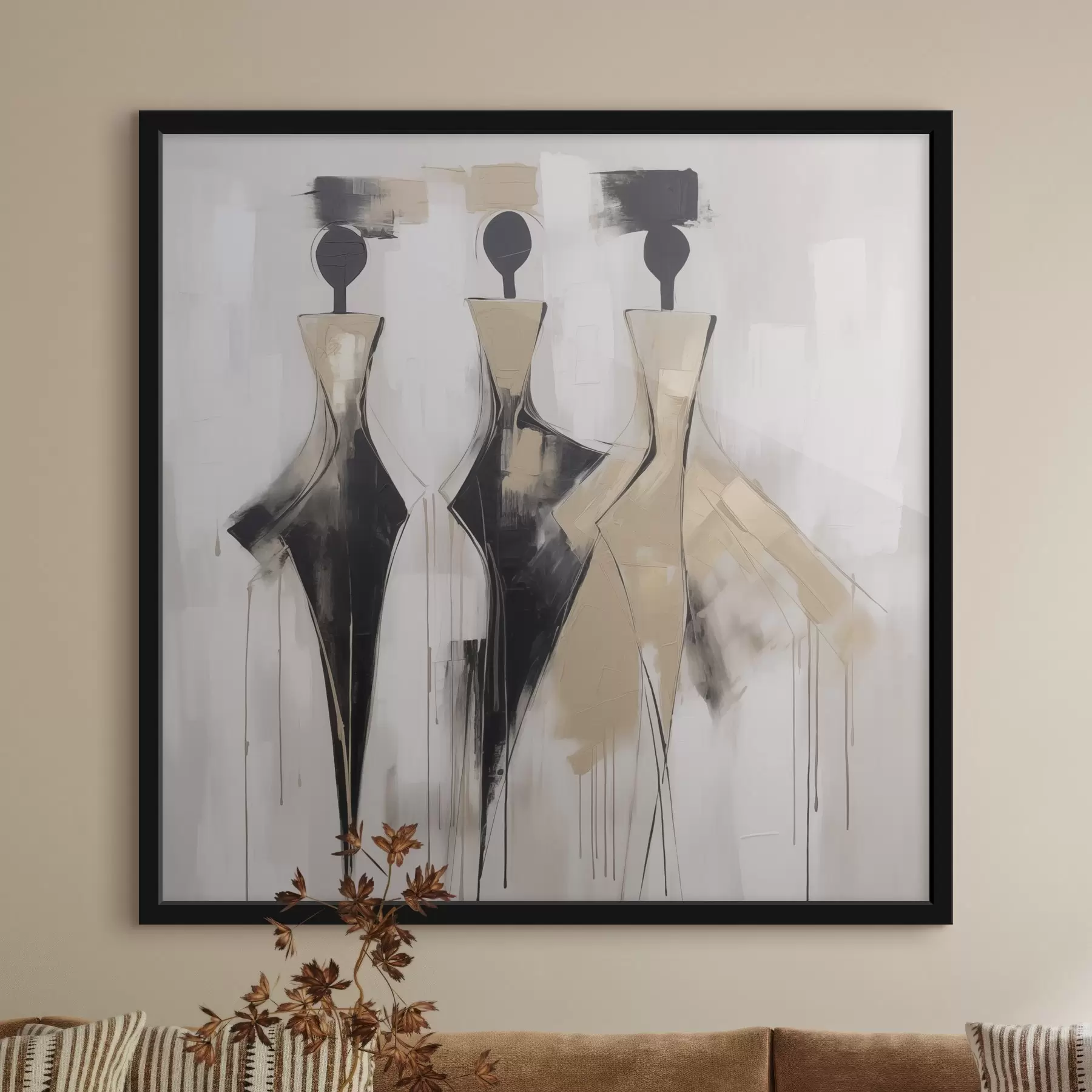 Fototapeta Abstrakcyjne sylwetki f46436