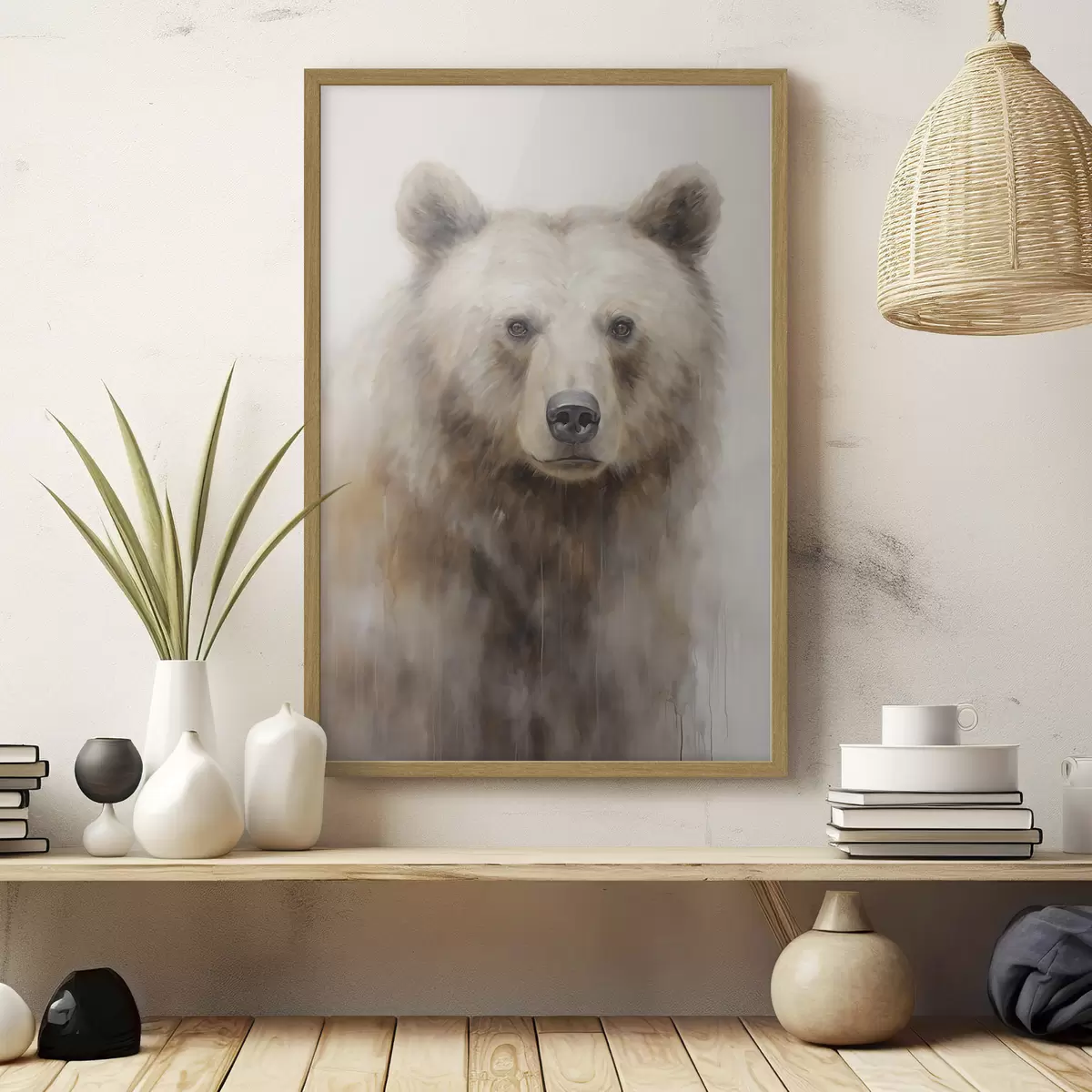 Plakat Niedźwiedź f46441