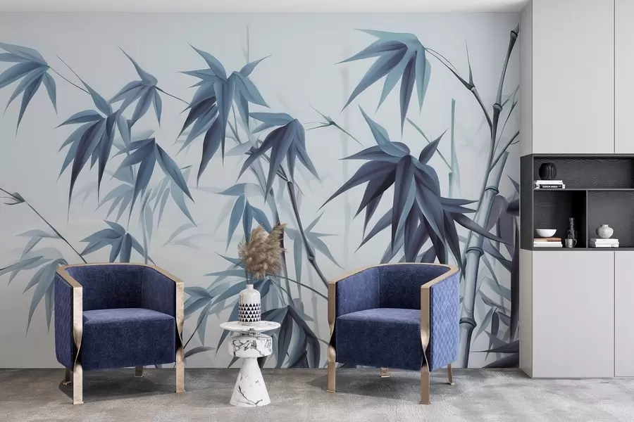 Fototapeta Bambus na jasnym tle akwareli w04834v2 kup w Polsce - Uwalls.pl Fototapeta Bambus na jasnym tle akwareli w04834v2