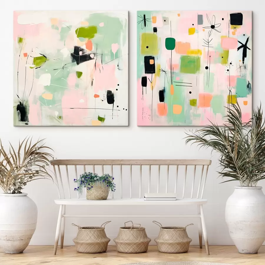 Obraz Motywy kwiatowe w nowoczesnym stylu m00900 kup w Polsce - Uwalls.pl Obraz Motywy kwiatowe w nowoczesnym stylu m00900