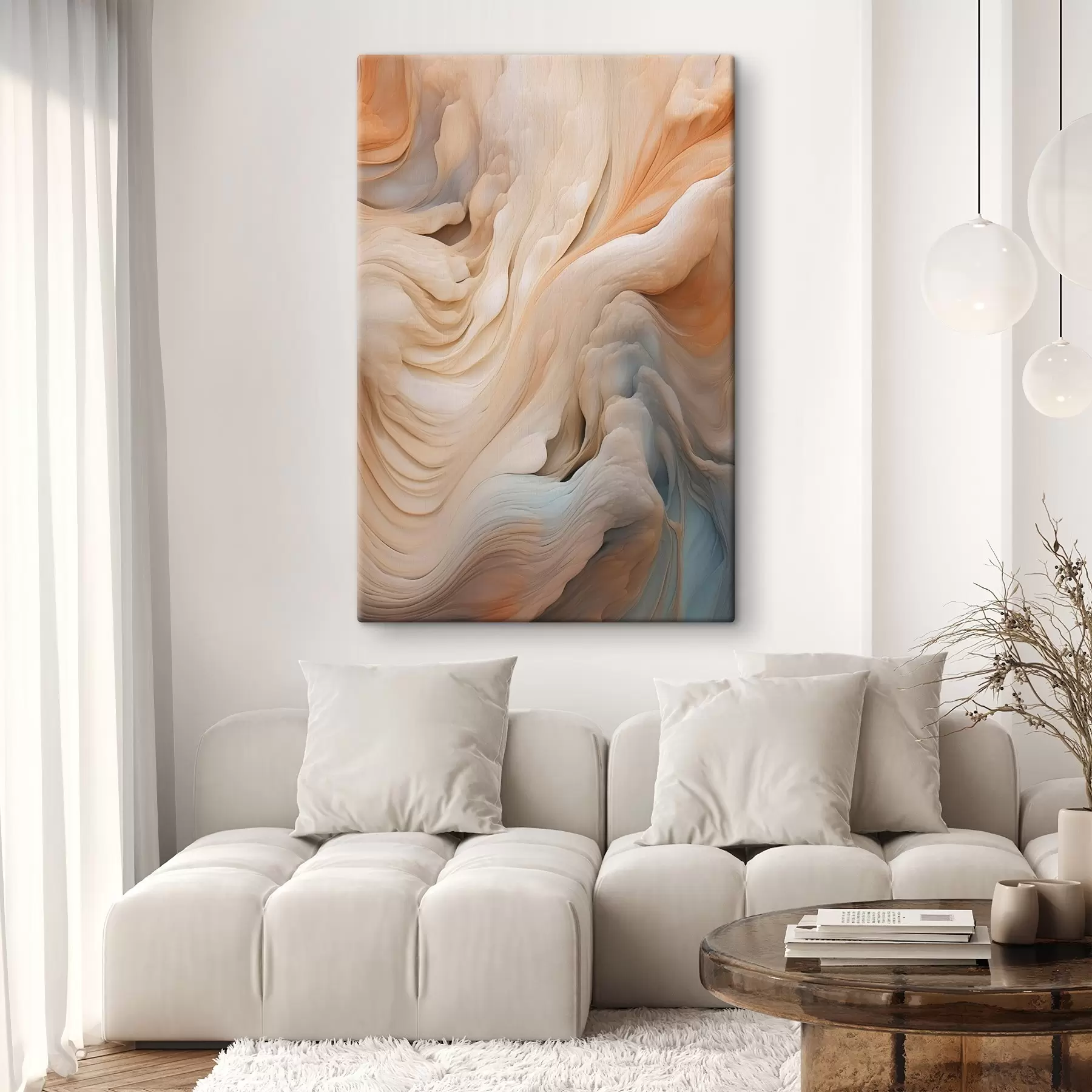 Obraz Organiczna abstrakcja s46450