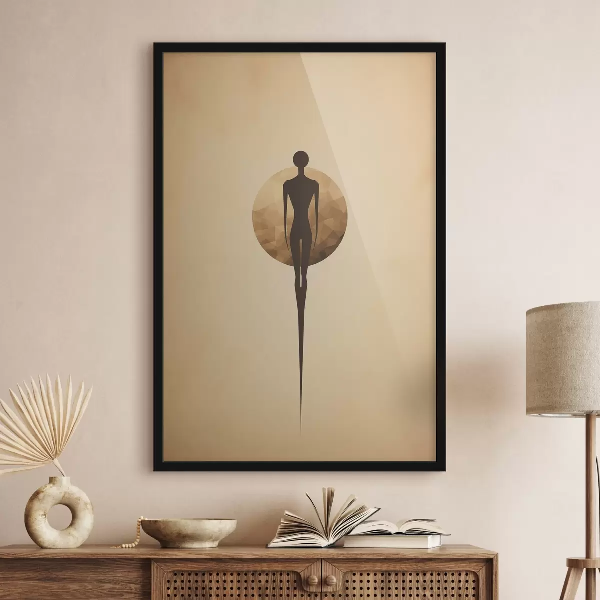 Plakat Abstrakcyjna sylwetka f46356