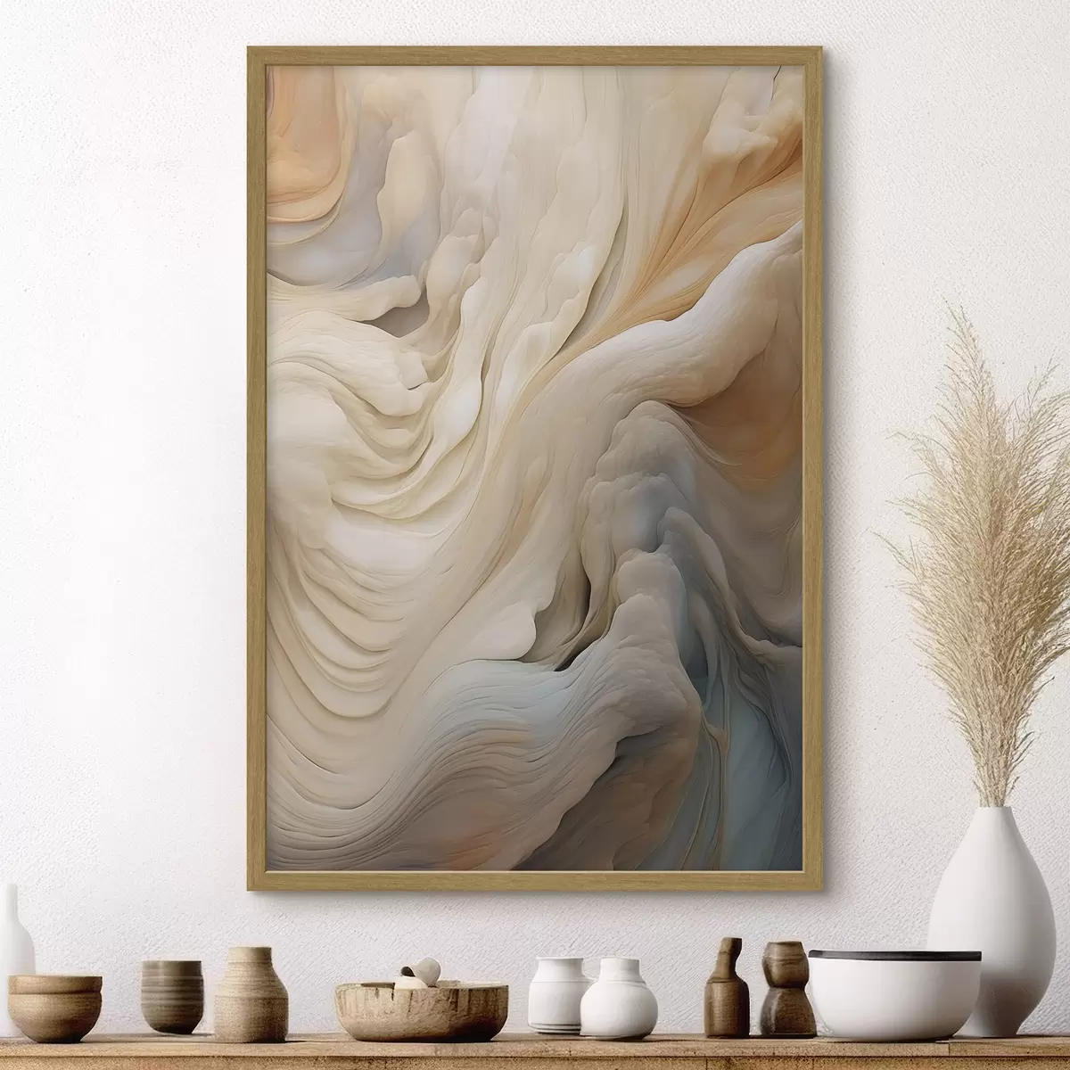 Plakat Organiczna abstrakcja f46450