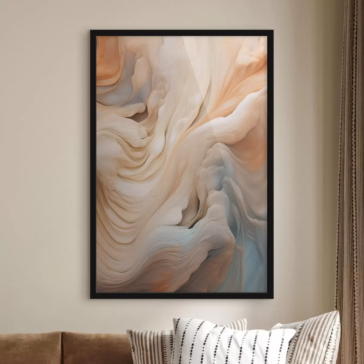 Plakat Organiczna abstrakcja f46450