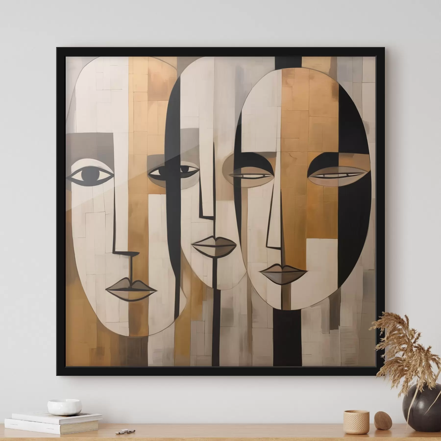 Fototapeta Abstrakcyjne twarze f46452