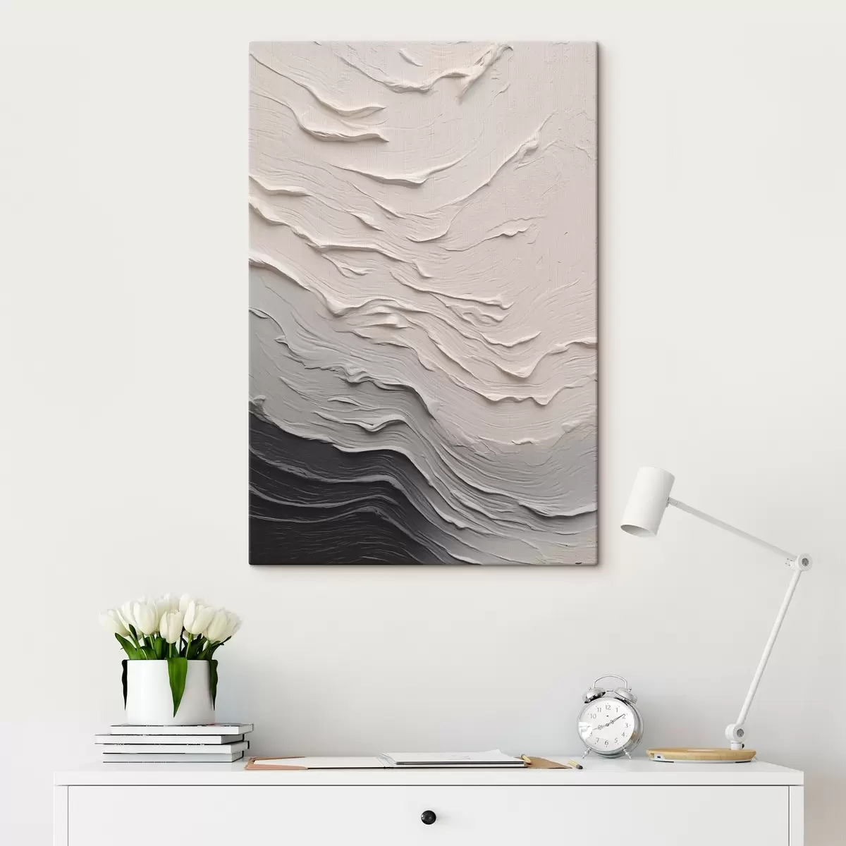 Obraz Falista tekstura s46475