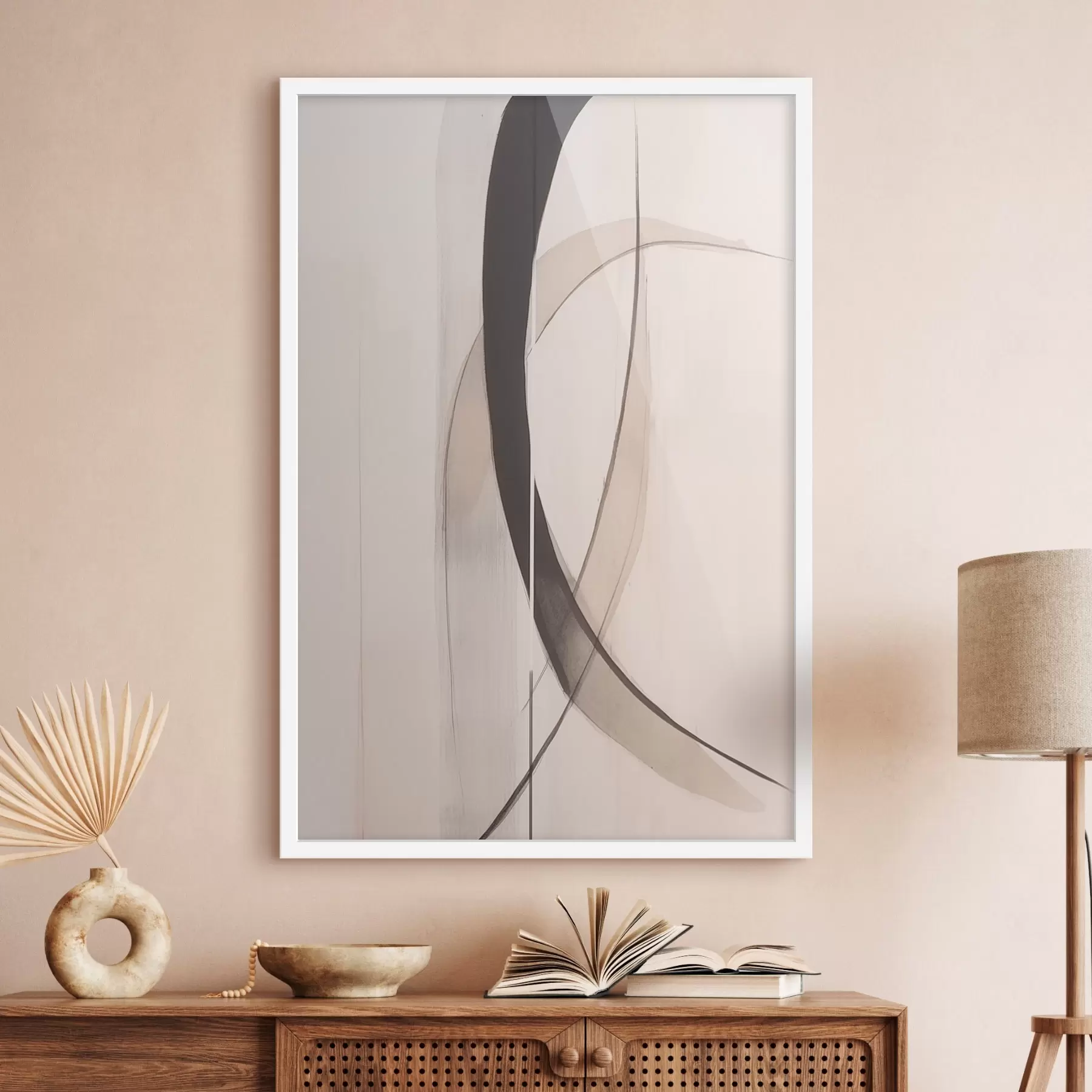 Fototapeta Elegancka kaligrafia. Abstrakcja f46468
