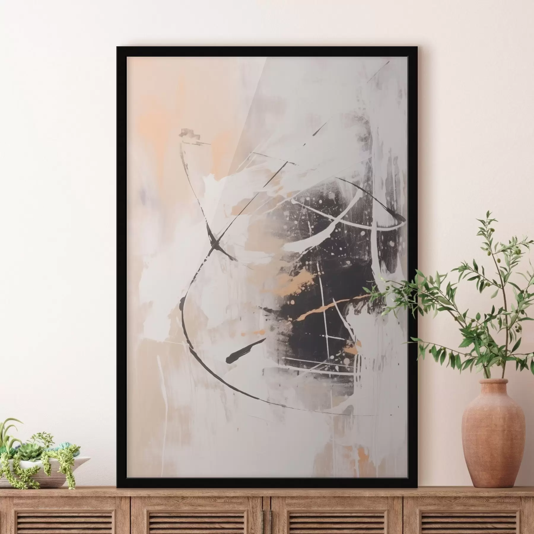 Fototapeta Kontrastujący ekspresjonizm f46557