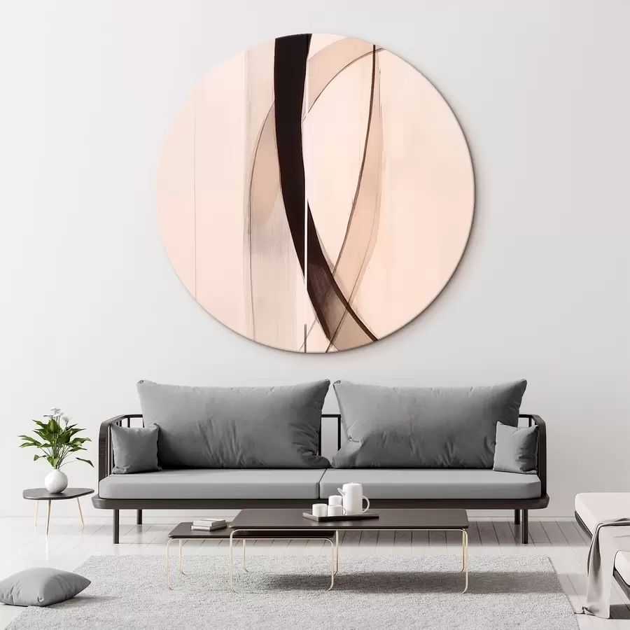 Obraz Elegancka kaligrafia. Abstrakcja r46468