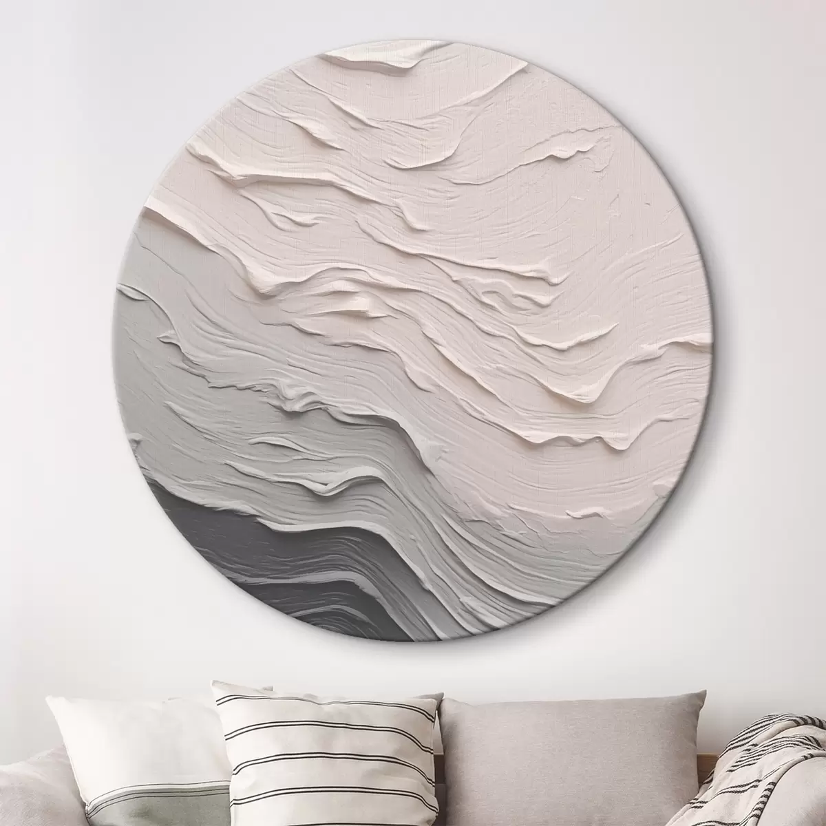 Okrągłe obrazy Jaguar w stylu sztuki ulicznej r46475