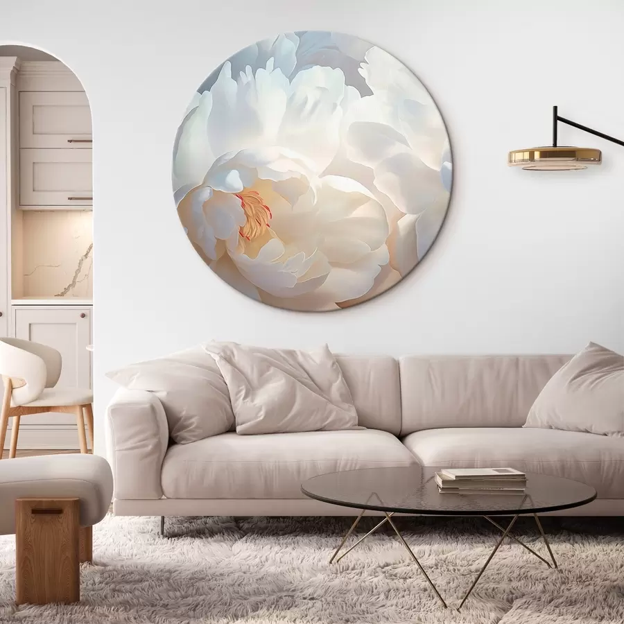 Obraz Duże białe piwonie r46560