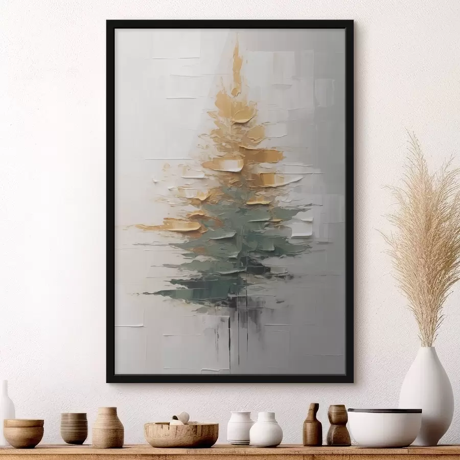 Fototapeta Abstrakcyjna świerk f46570