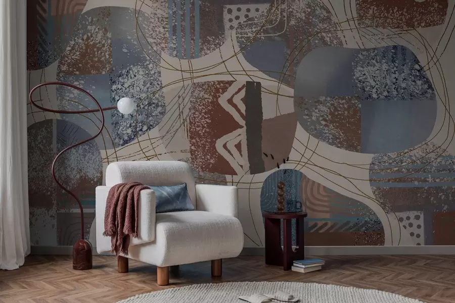 Fototapeta abstrakcja współczesna w04871