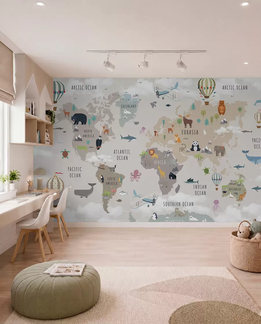 Fototapeta Atlas zwierząt po angielsku c00002en