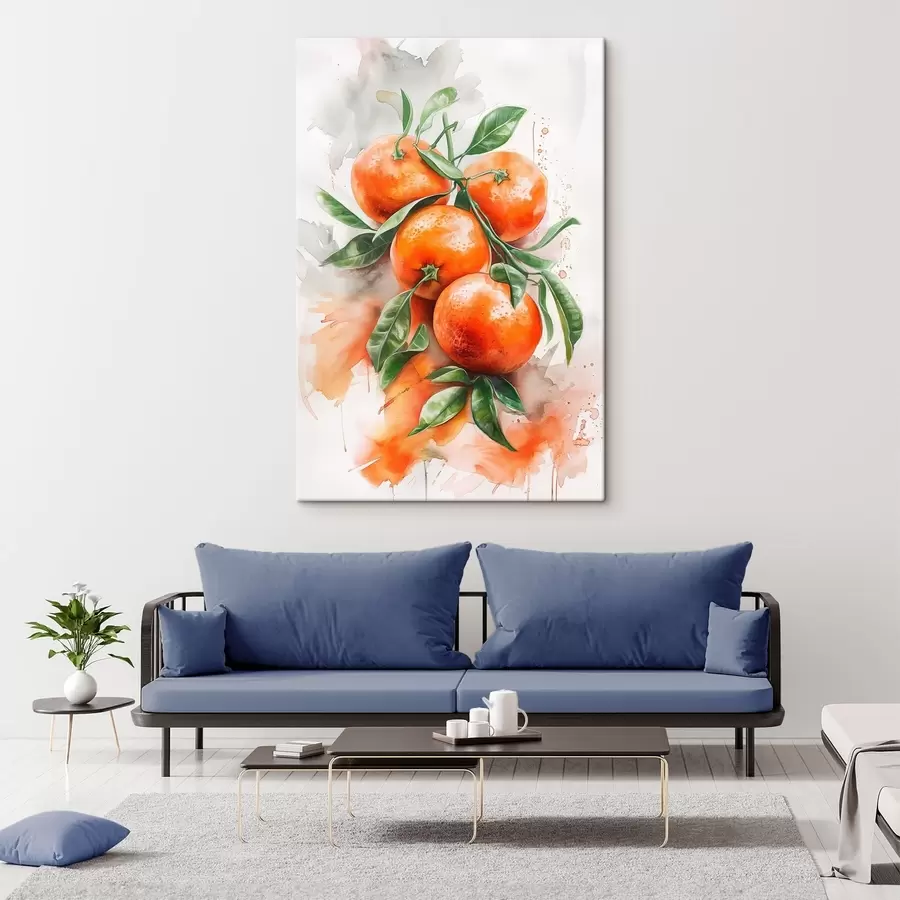 Obraz Dojrzałe mandarynki s46586