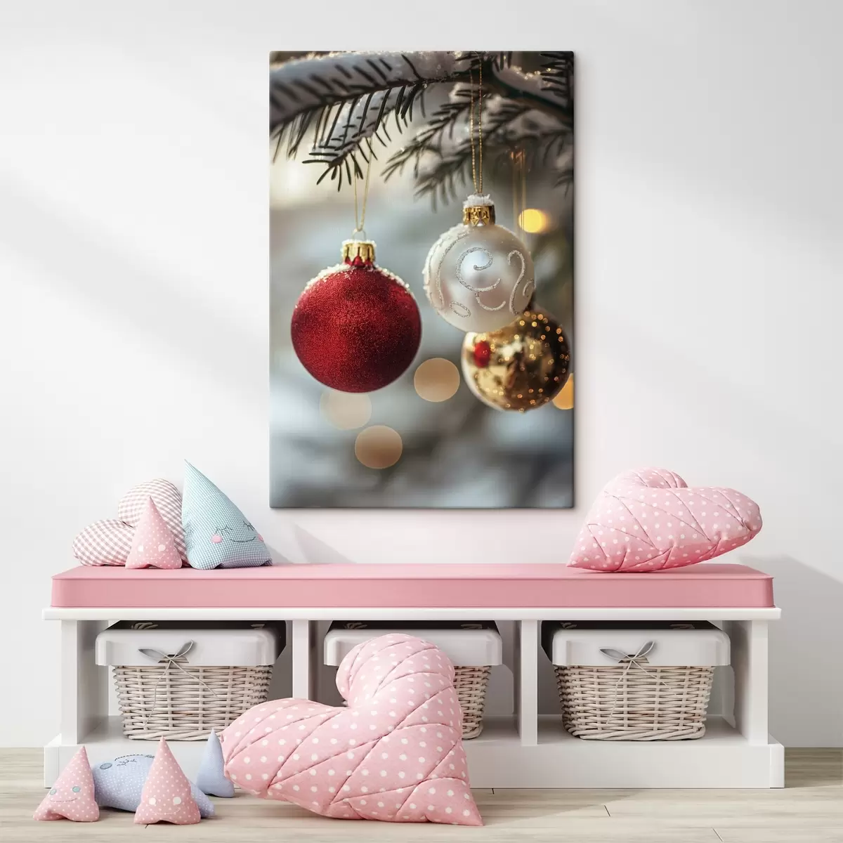 Obraz  bombki świąteczne s46588