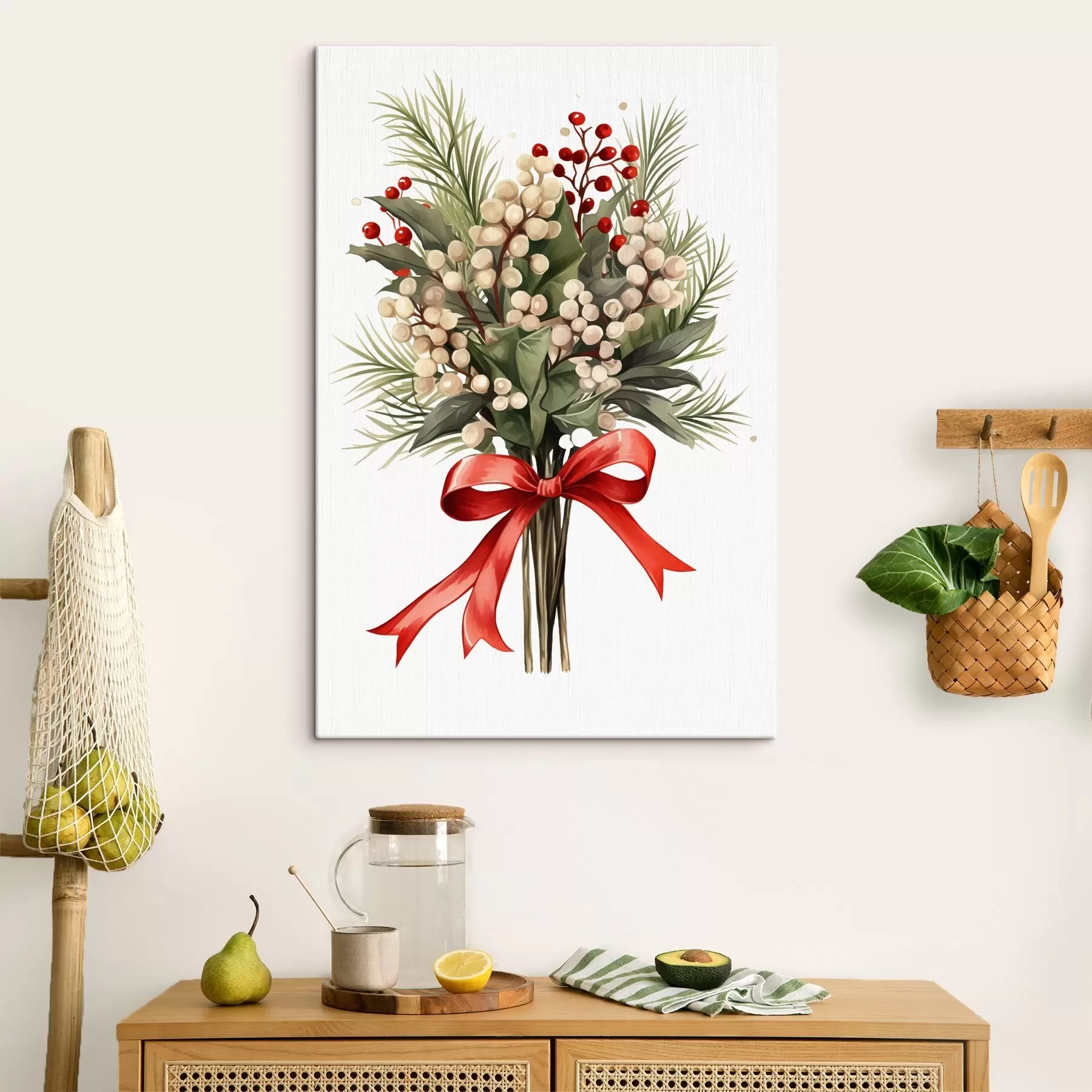 Obraz Bożonarodzeniowa jemioła s46596