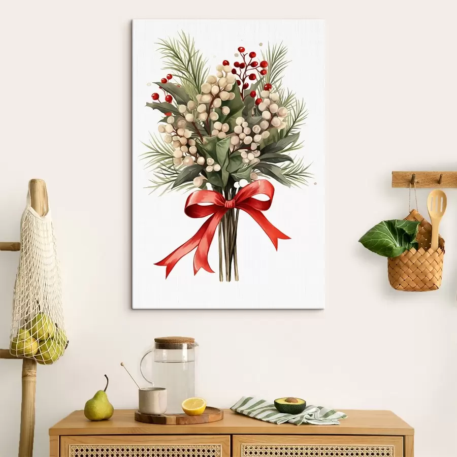 Obraz Bożonarodzeniowa jemioła s46596