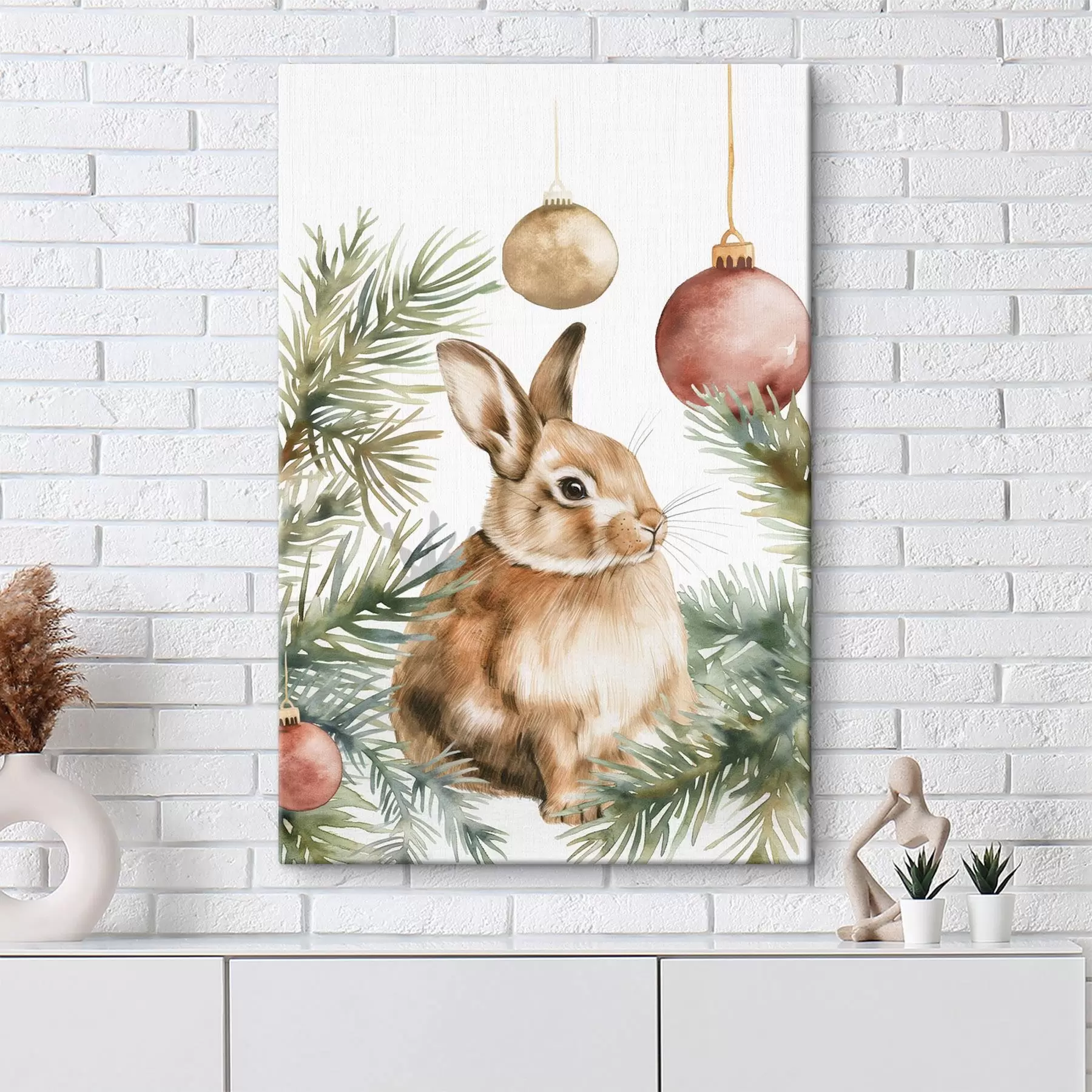 Obraz Noworoczny królik s46603