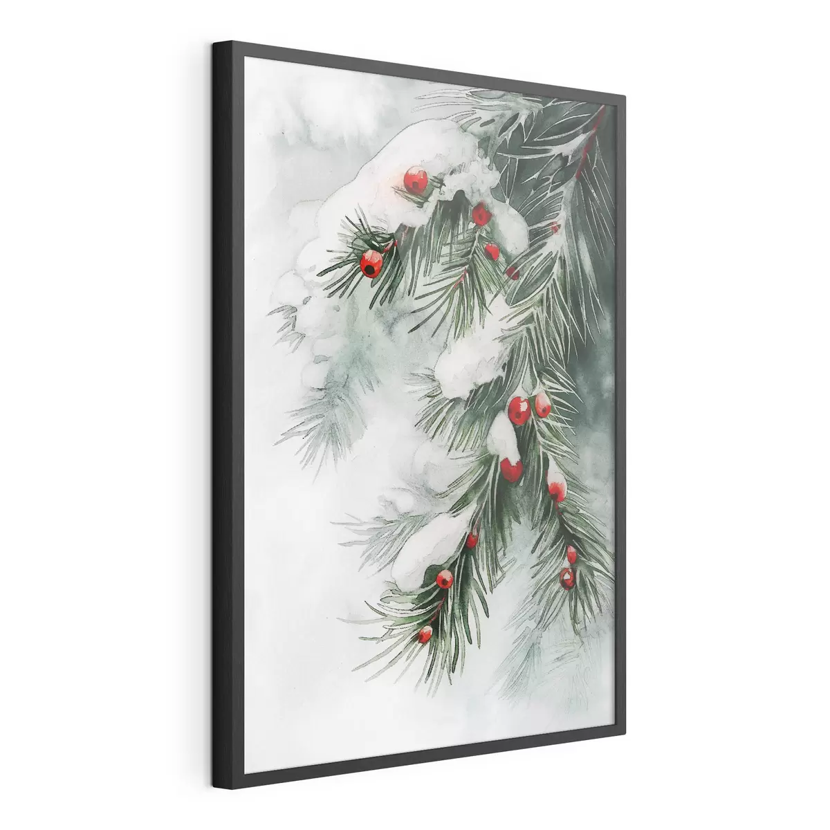 Plakat Zimowe gałęzie f46584