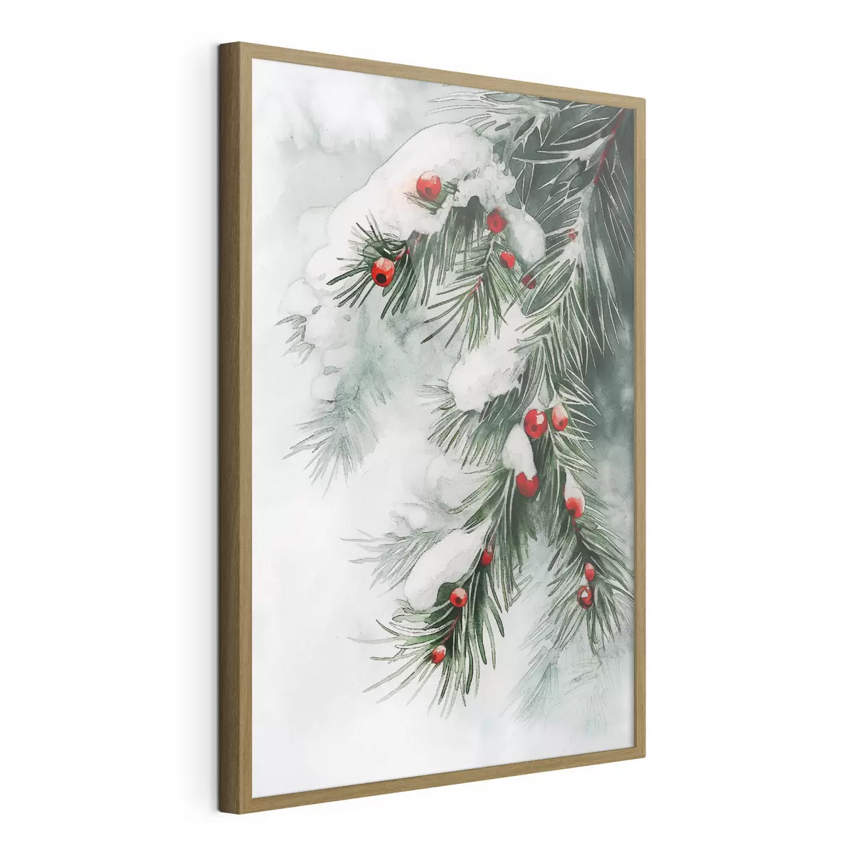Plakat Zimowe gałęzie f46584