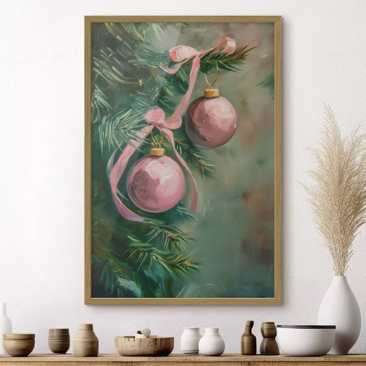 Plakat Ozdoby choinkowe f46598