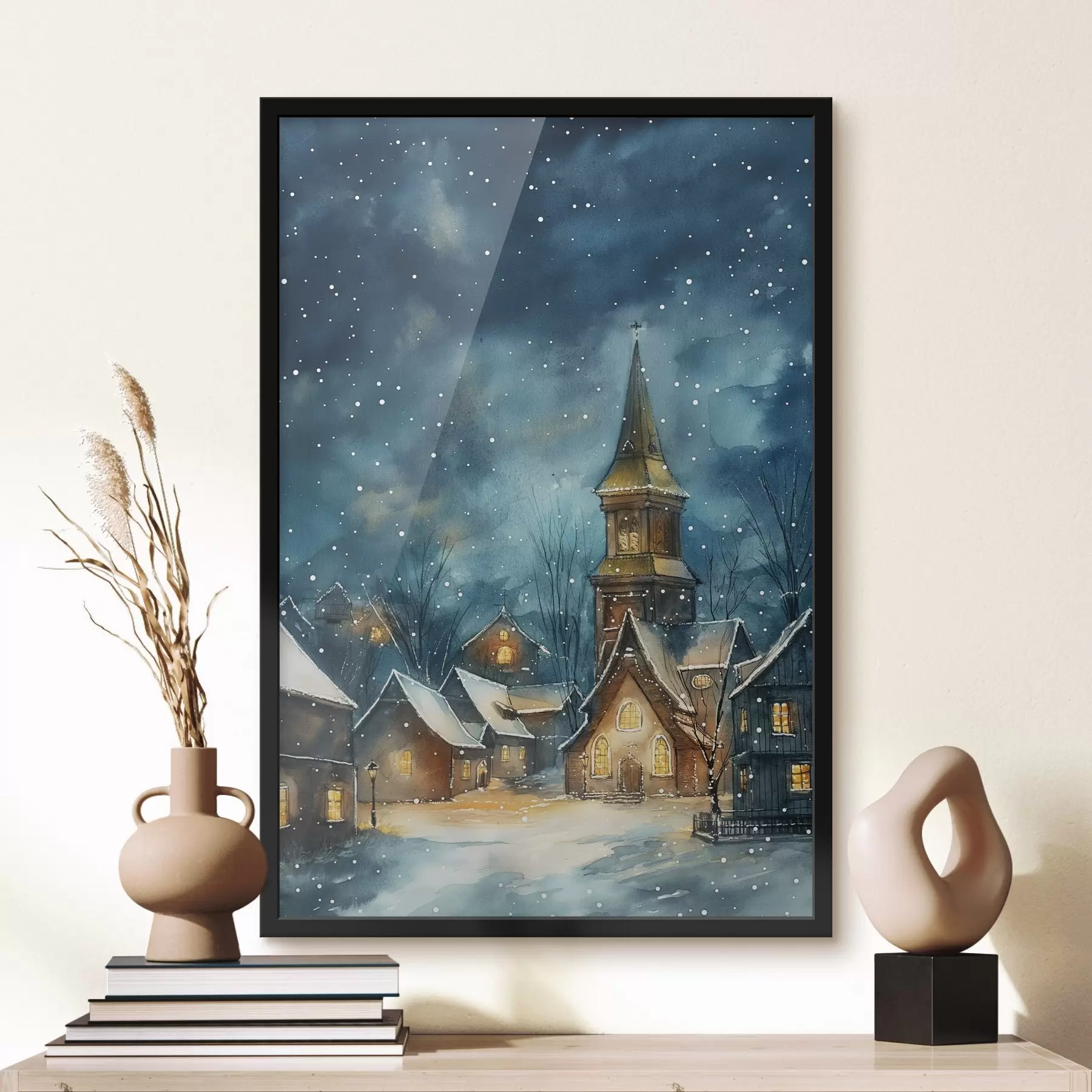 Fototapeta Zimowa ulica f46599