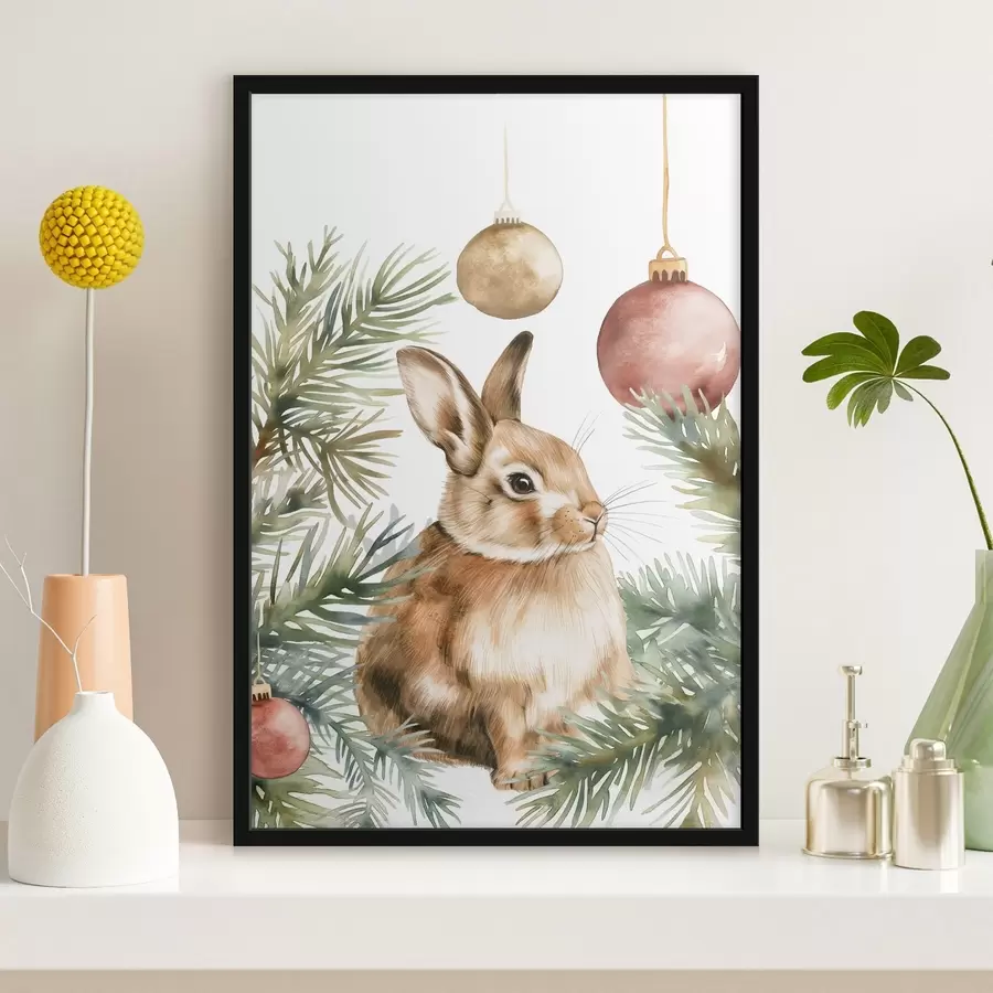 Fototapeta Noworoczny królik f46603