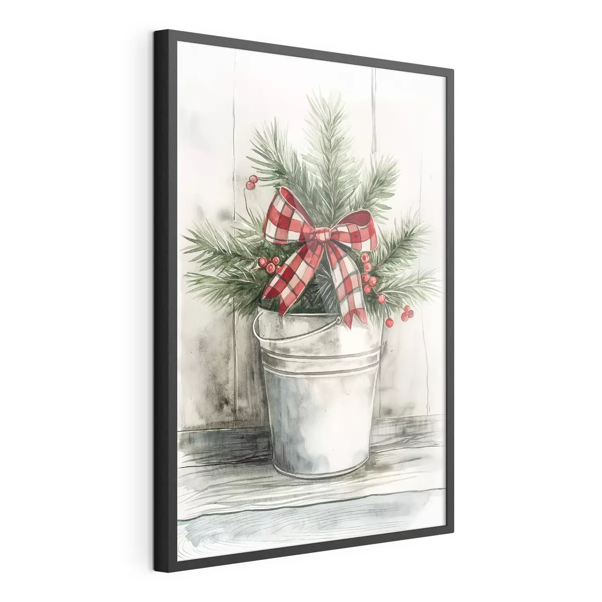 Plakat Choinka w doniczce f46608