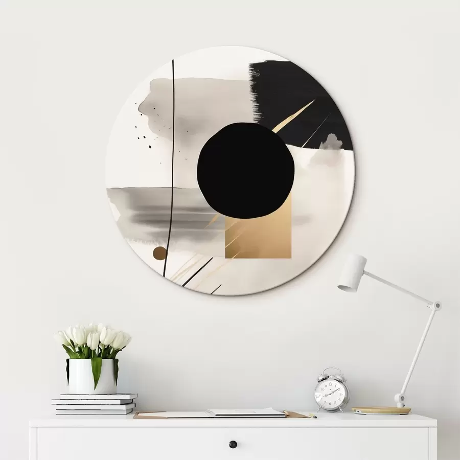 Obraz Abstrakcje z kształtami r46572