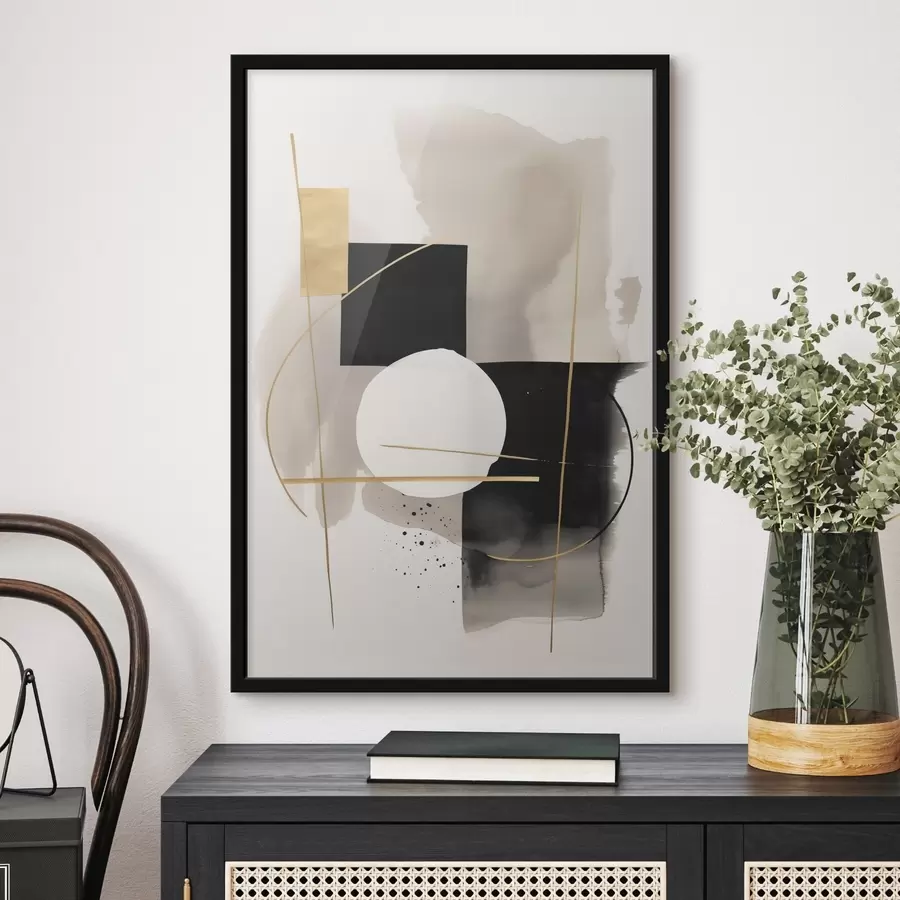 Fototapeta Abstrakcje z kształtami f46573