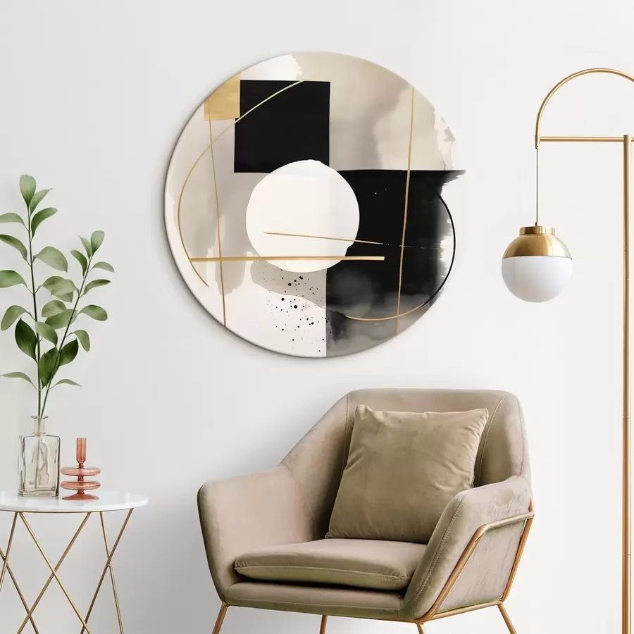 Obraz Abstrakcje z kształtami r46573