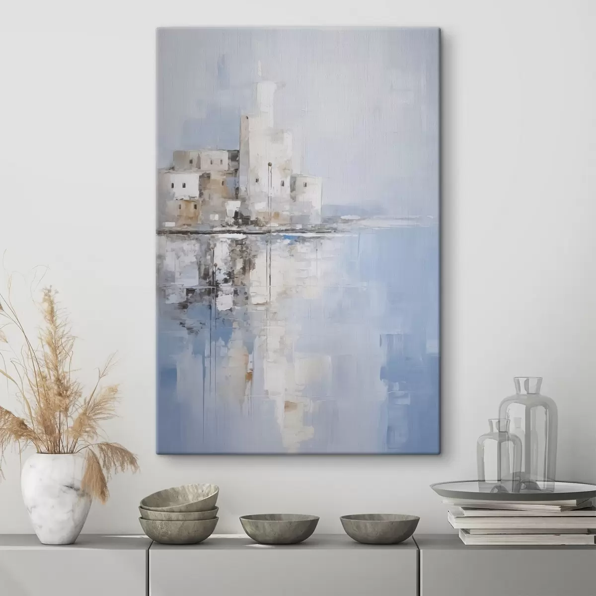 Obraz Abstrakcyjna imitacja pejzażu w malarstwie s46674