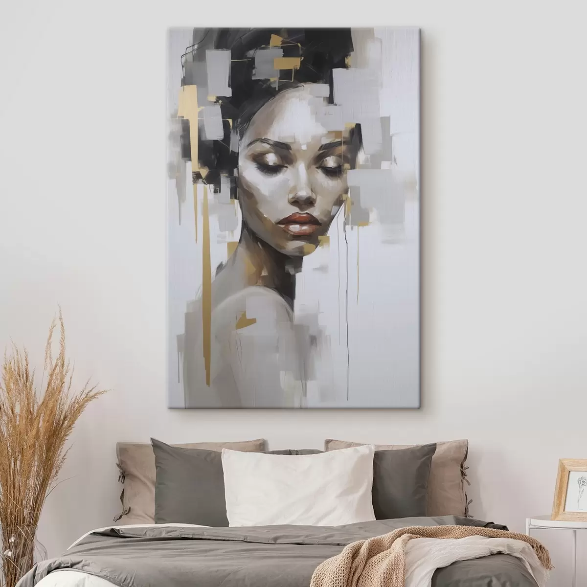 Obraz Abstrakcyjny portret s46676