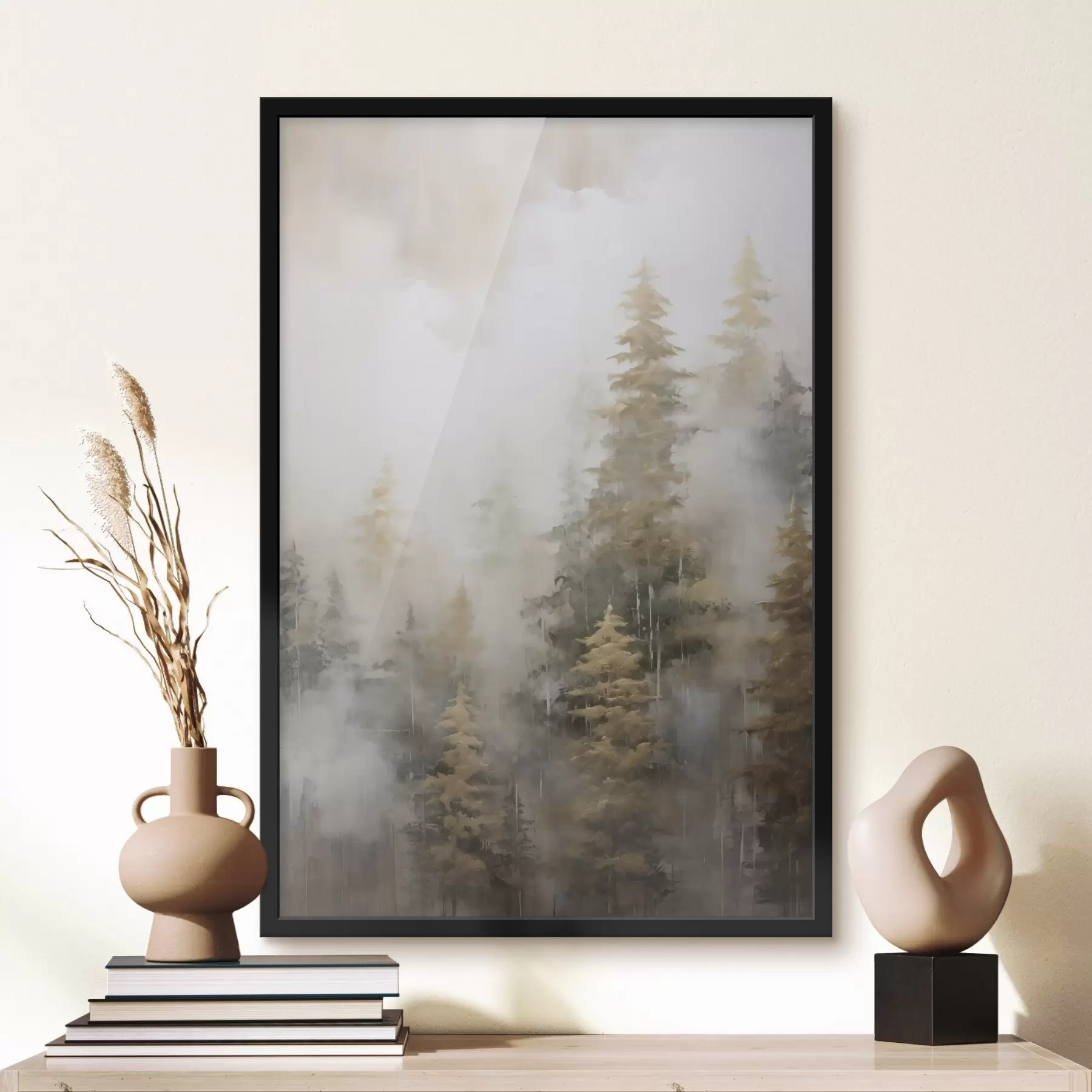 Fototapeta Leśna imitacja malarstwa f46672