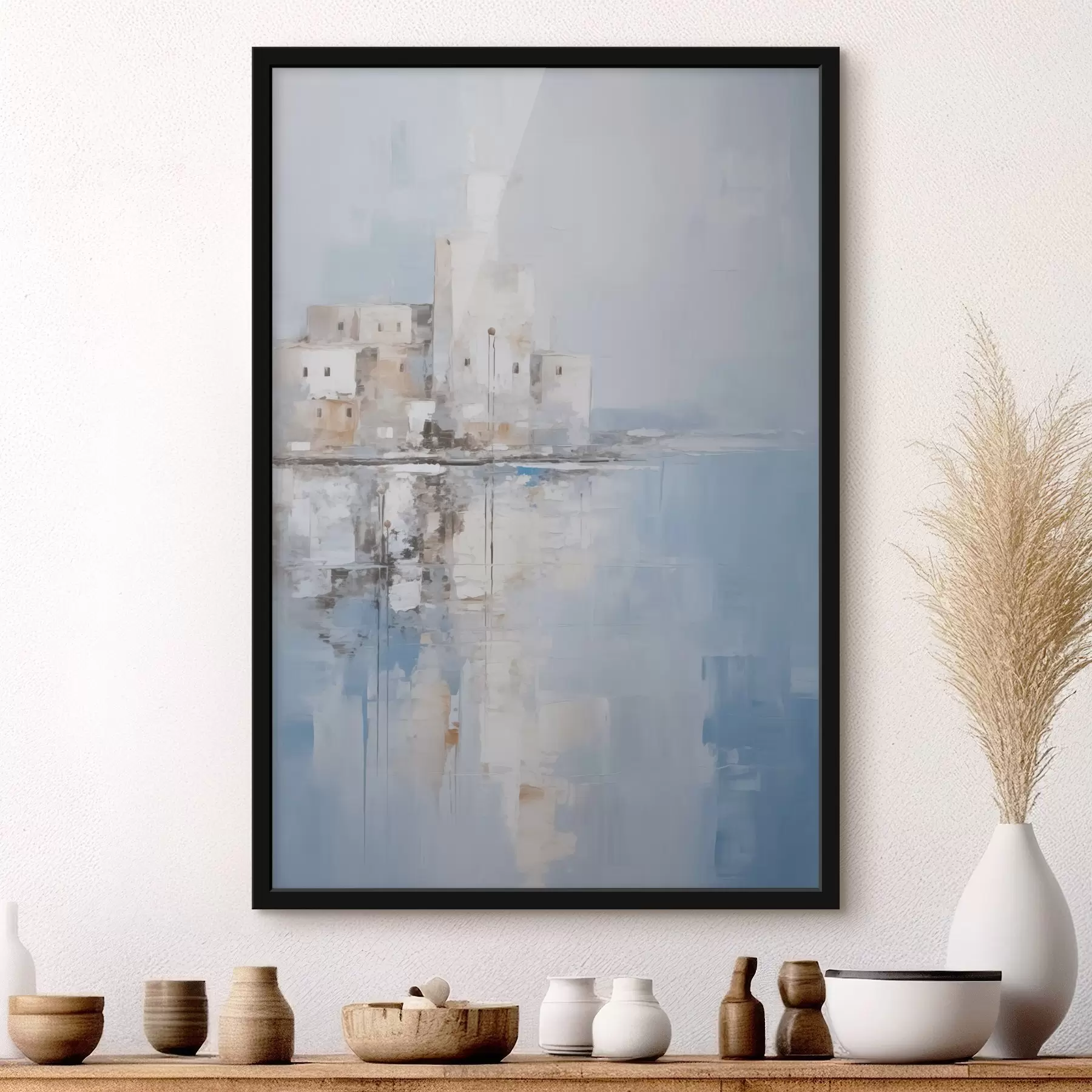 Fototapeta Abstrakcyjna imitacja pejzażu w malarstwie f46674