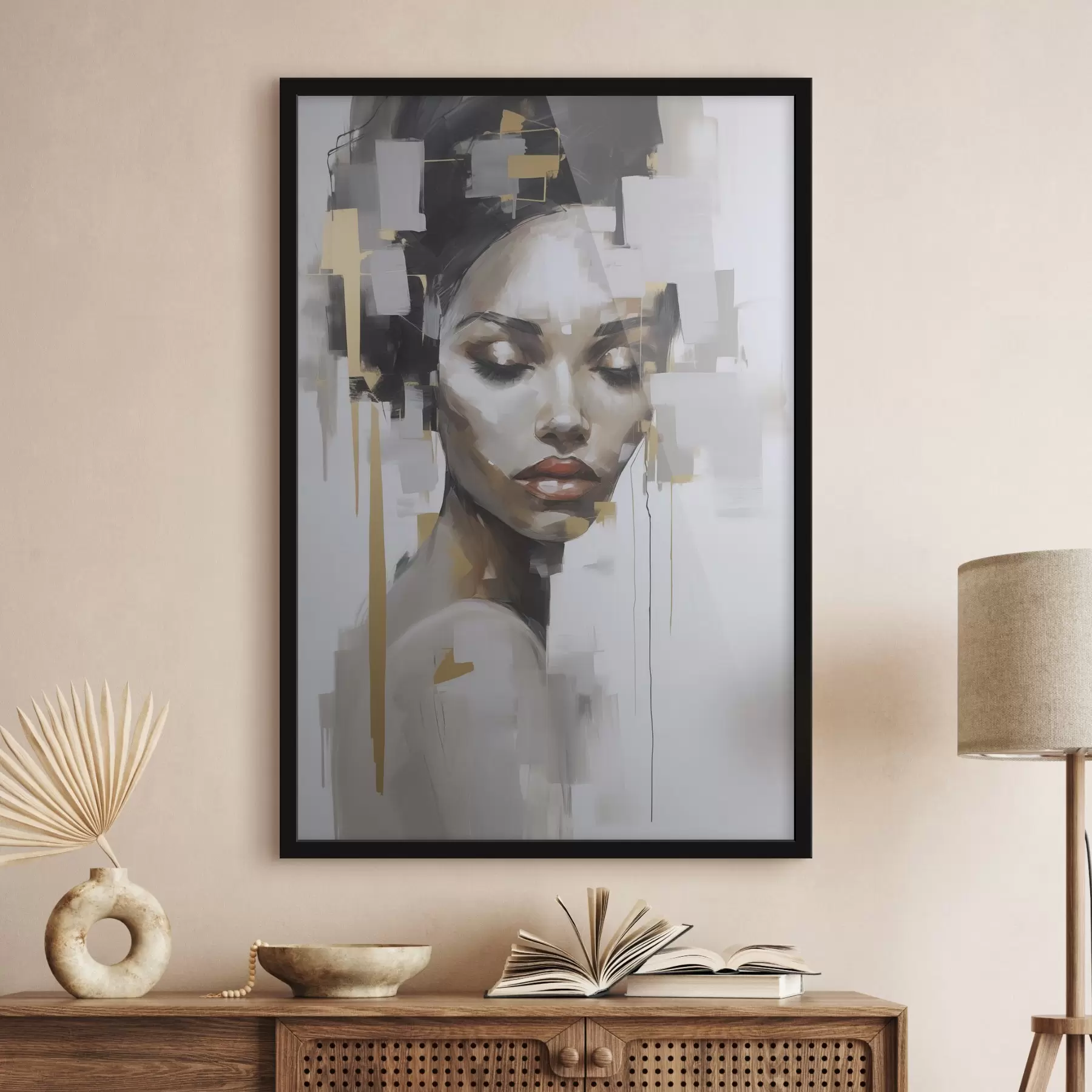 Fototapeta Abstrakcyjny portret f46676
